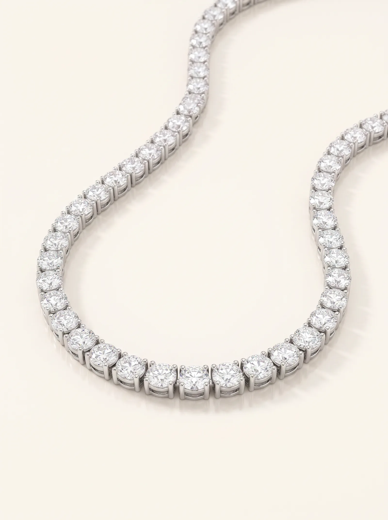 Diamond Tennis Necklace