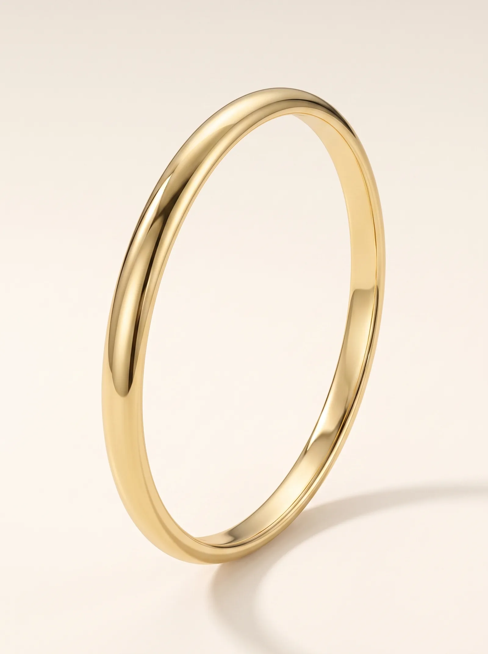 Polished Gold Bangle